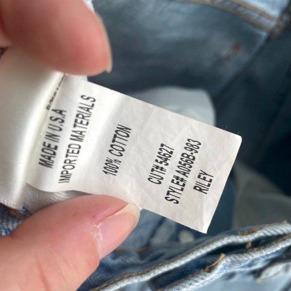 AGOLDE Riley High Rise Straight Crop - Picture 3 of 4